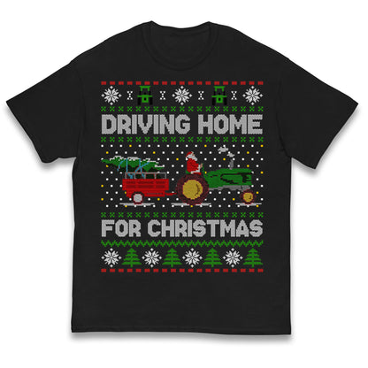 John Deere Christmas Kids T Shirt 