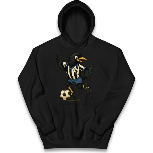 Retro Newcastle United Football Kids Hoodie