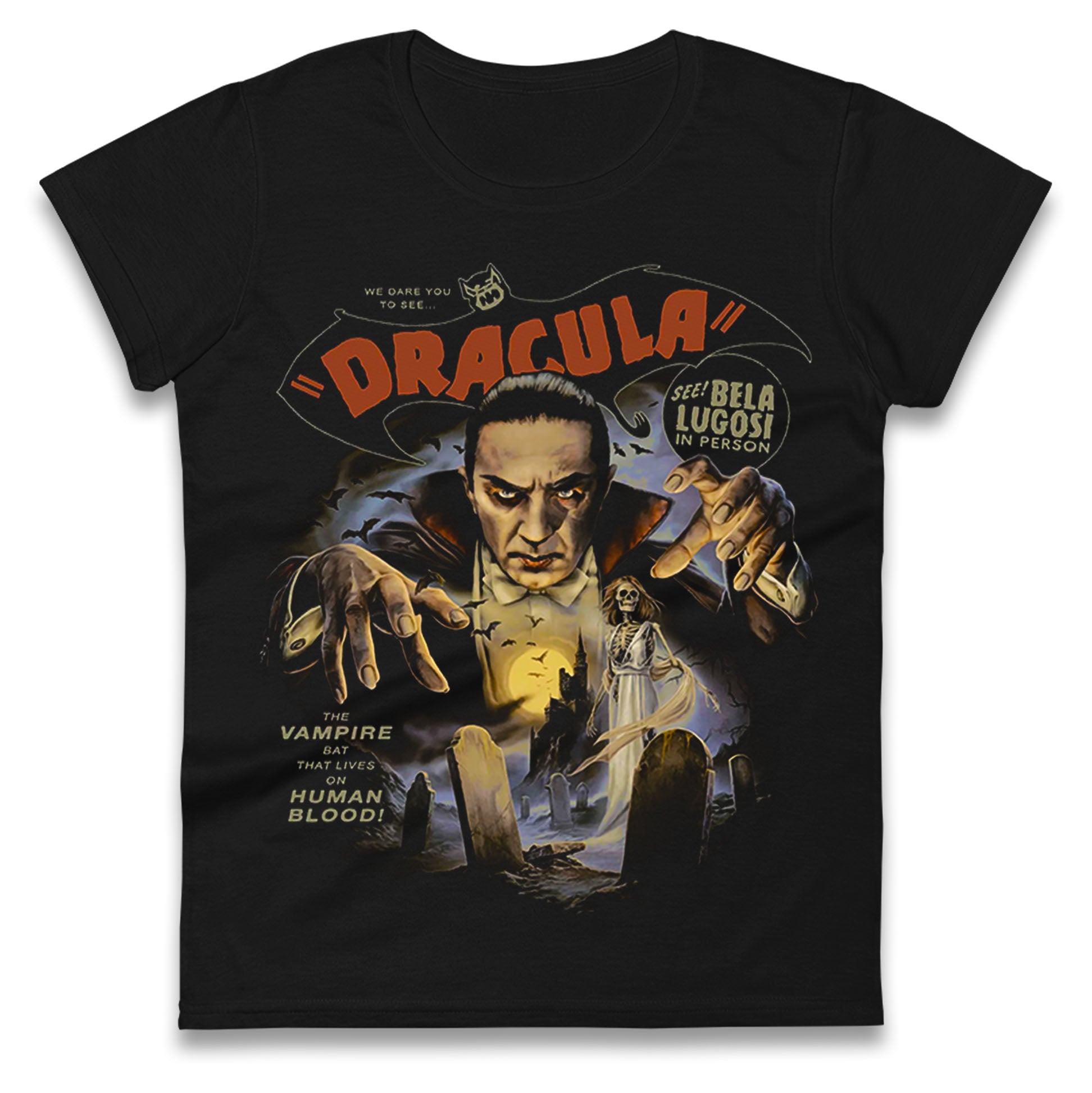 Bela Lugosi Ladies T Shirt 