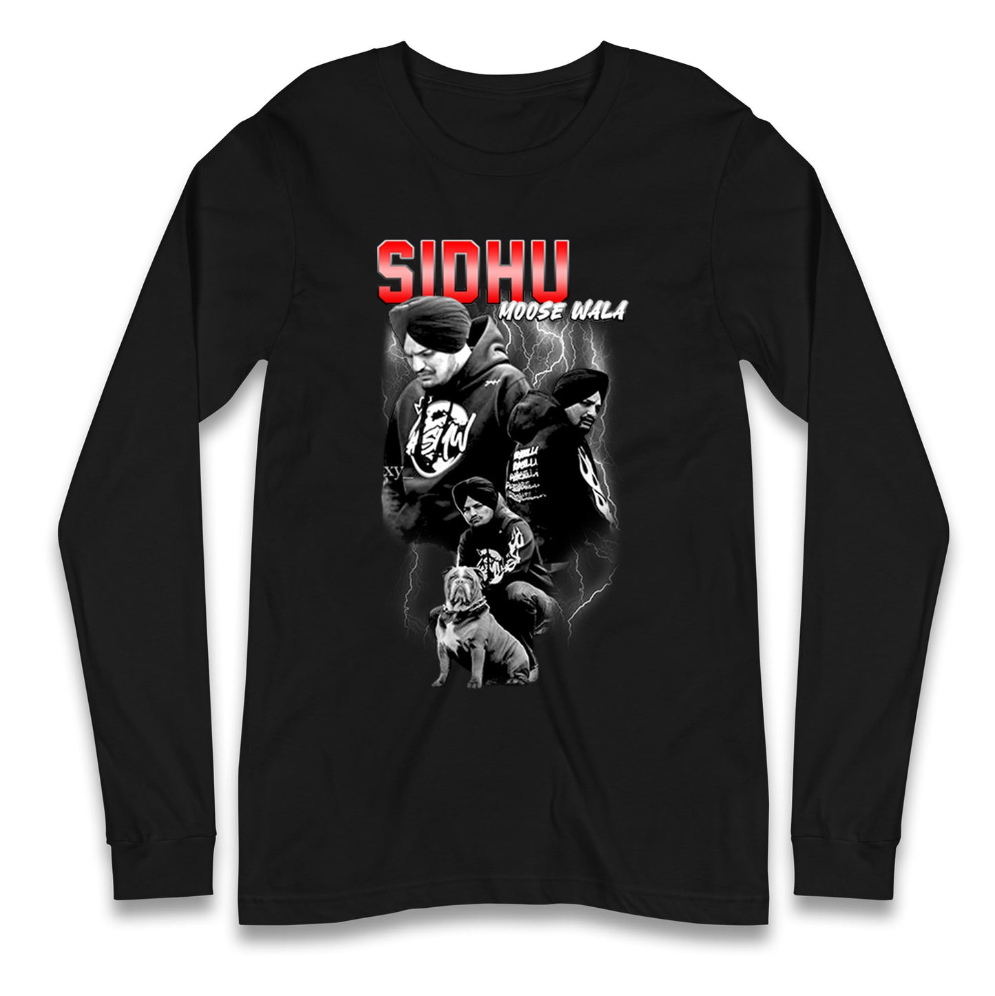 Moosa Jatt Longsleeve T Shirt