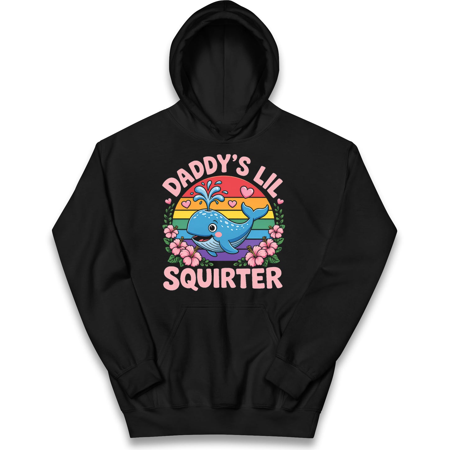 Daddys Lil Squirter Kids Hoodie