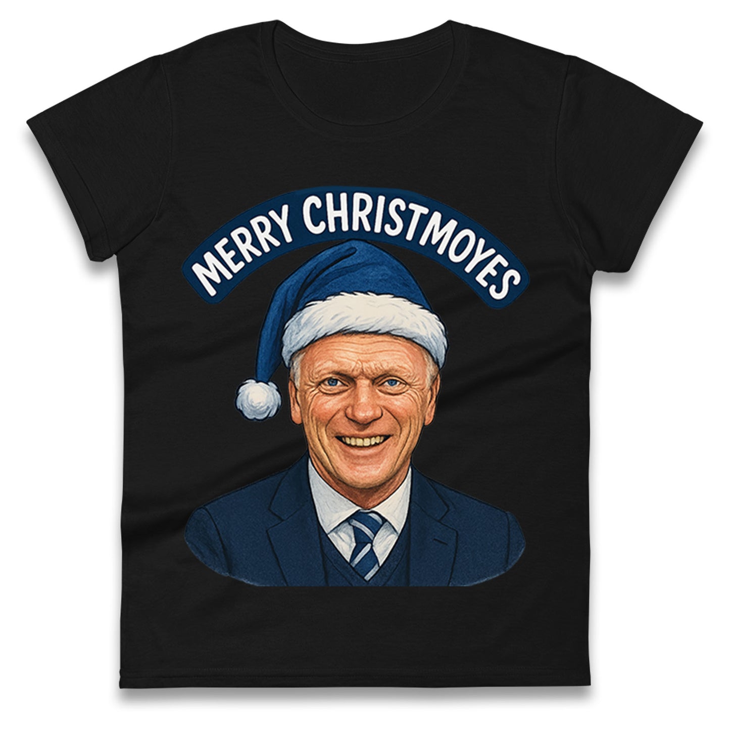 Everton Christmas Ladies T Shirt