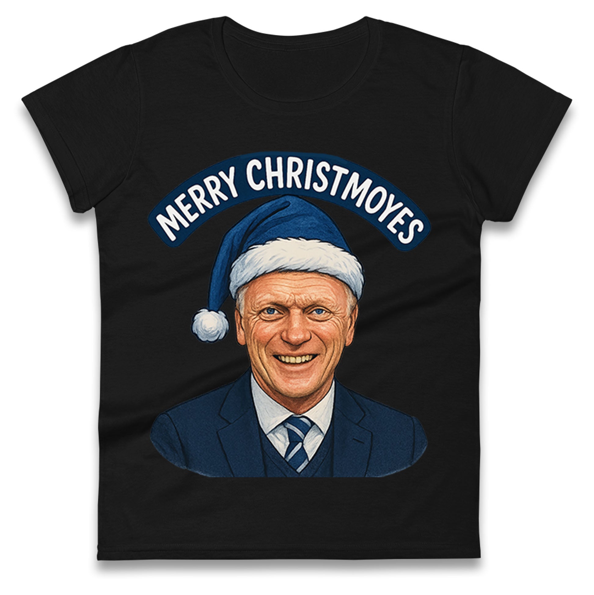 Everton Christmas Ladies T Shirt