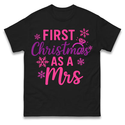 First Christmas As A Mrs T Shirt