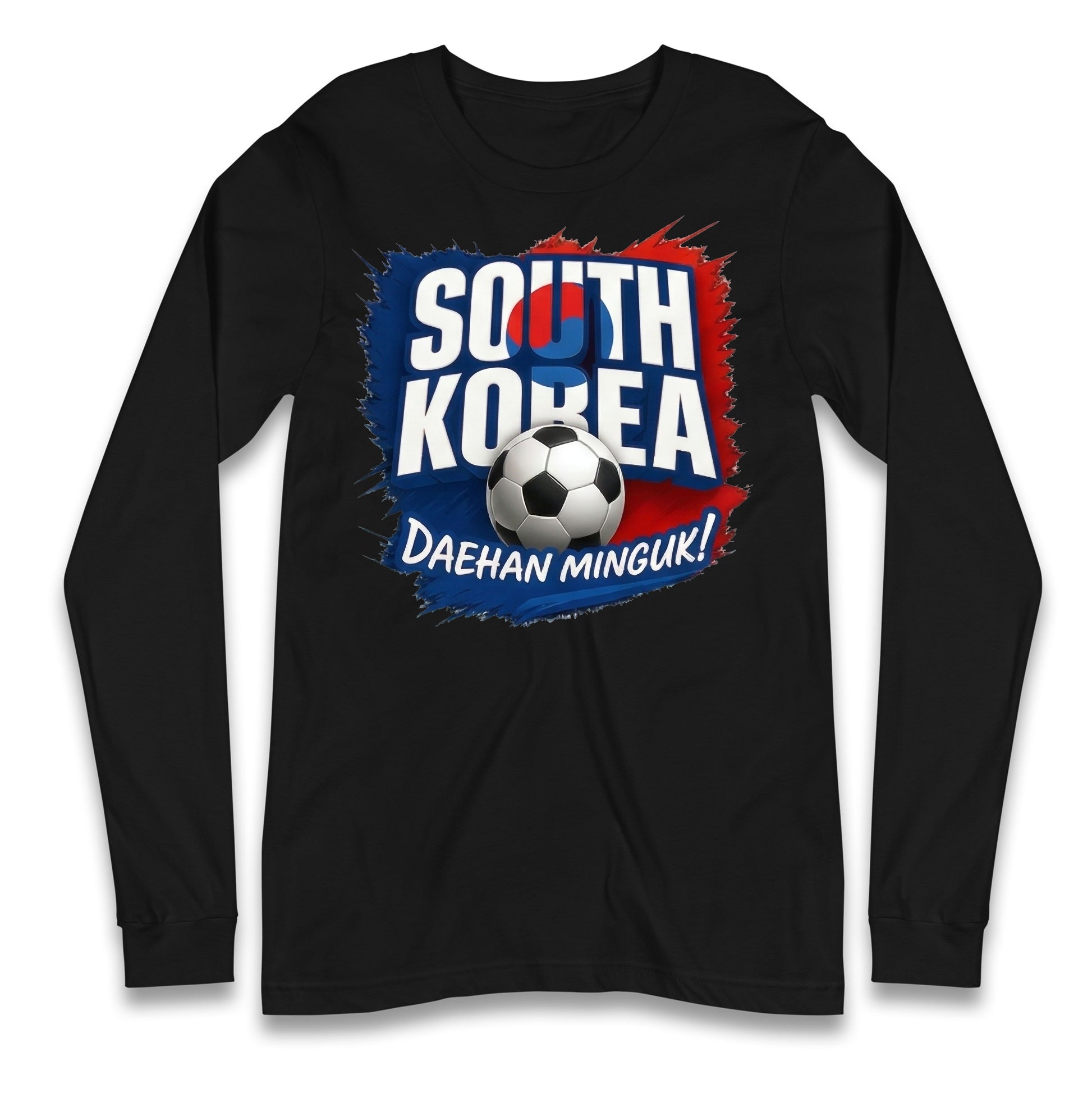 South Korea Football Longsleeve T Shirt