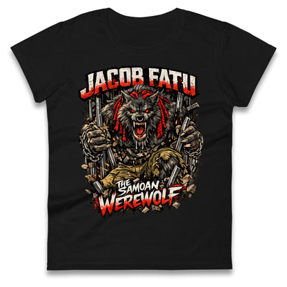 Jacob Fatu The Samoan Werewolf Ladies Shirt
