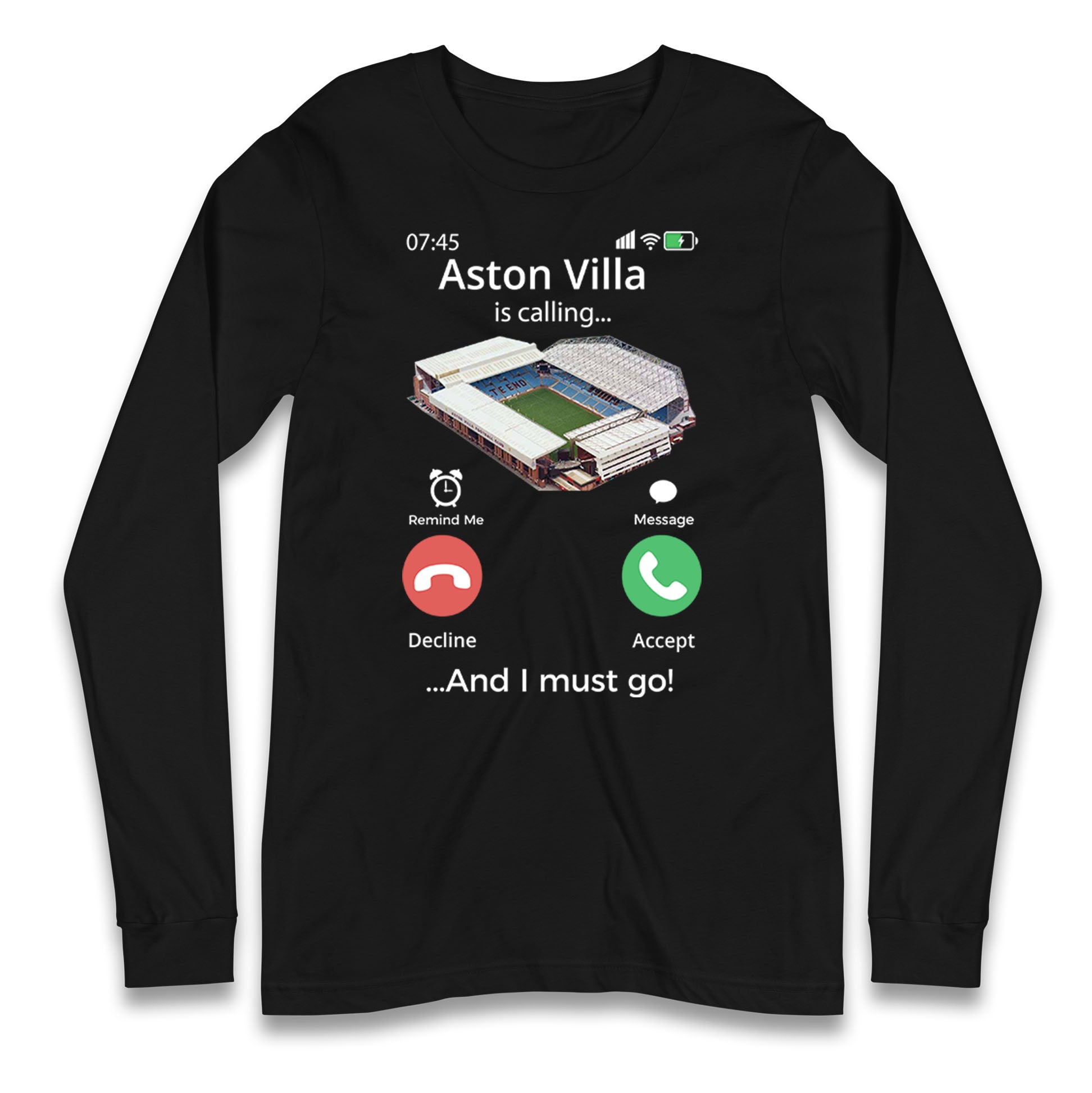 aston villa t-shirts