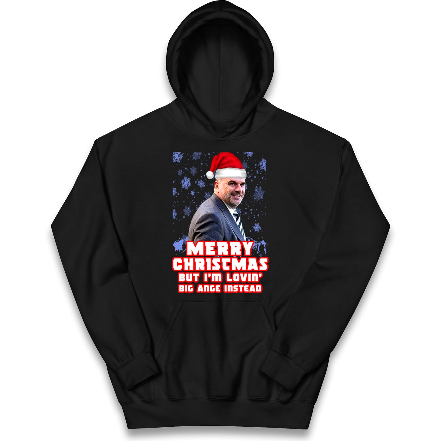 Merry christmas Ange Postecoglou Kids Hoodie