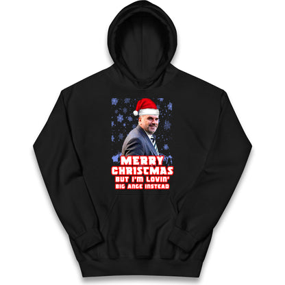Merry christmas Ange Postecoglou Kids Hoodie