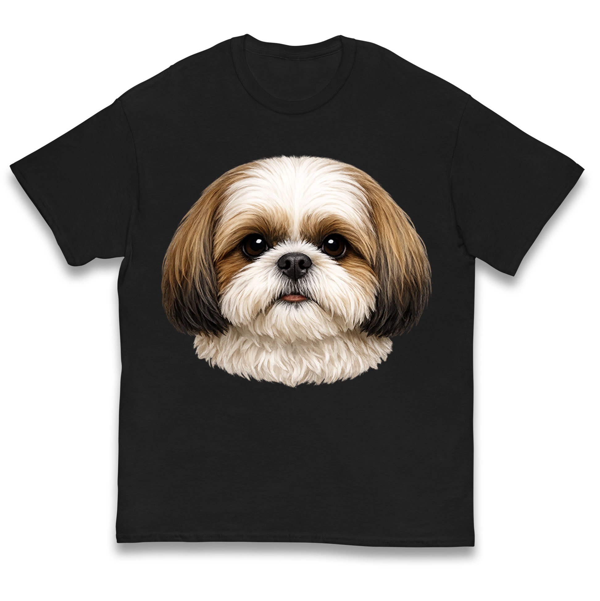 Shih Tzu Face Kids T Shirt