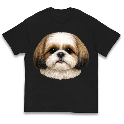 Shih Tzu Face Kids T Shirt