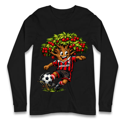 Retro AFC Bournemouth Football Longsleeve T Shirt 
