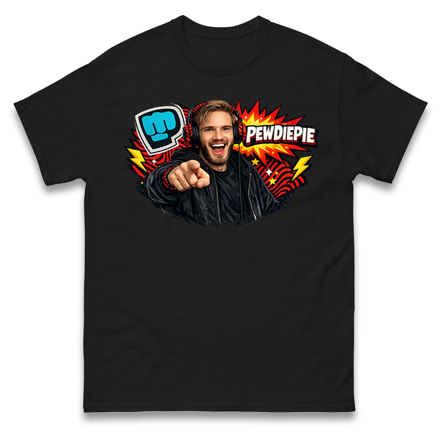 PewDiePie YouTuber T Shirt