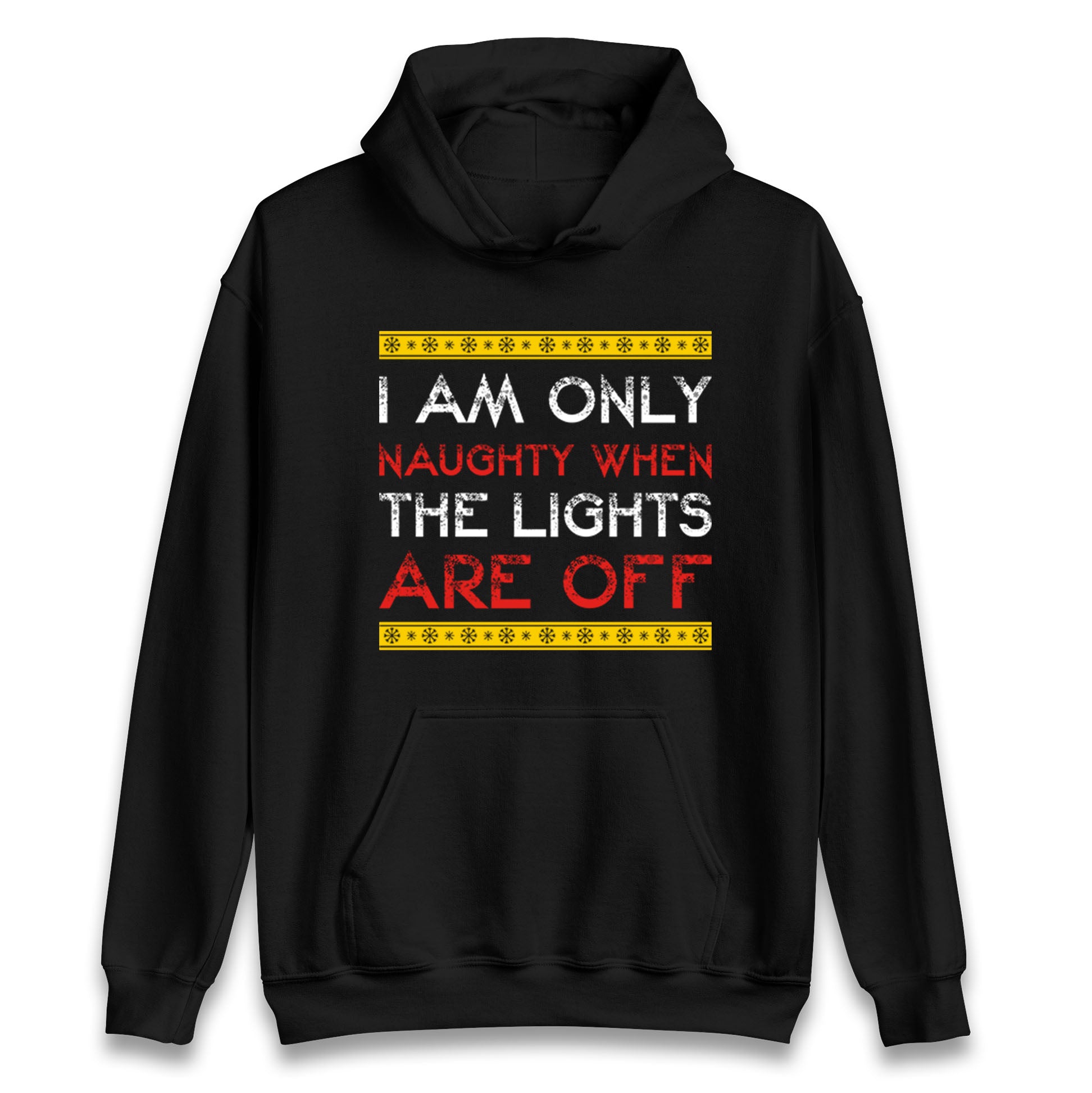 naughty christmas hoodie