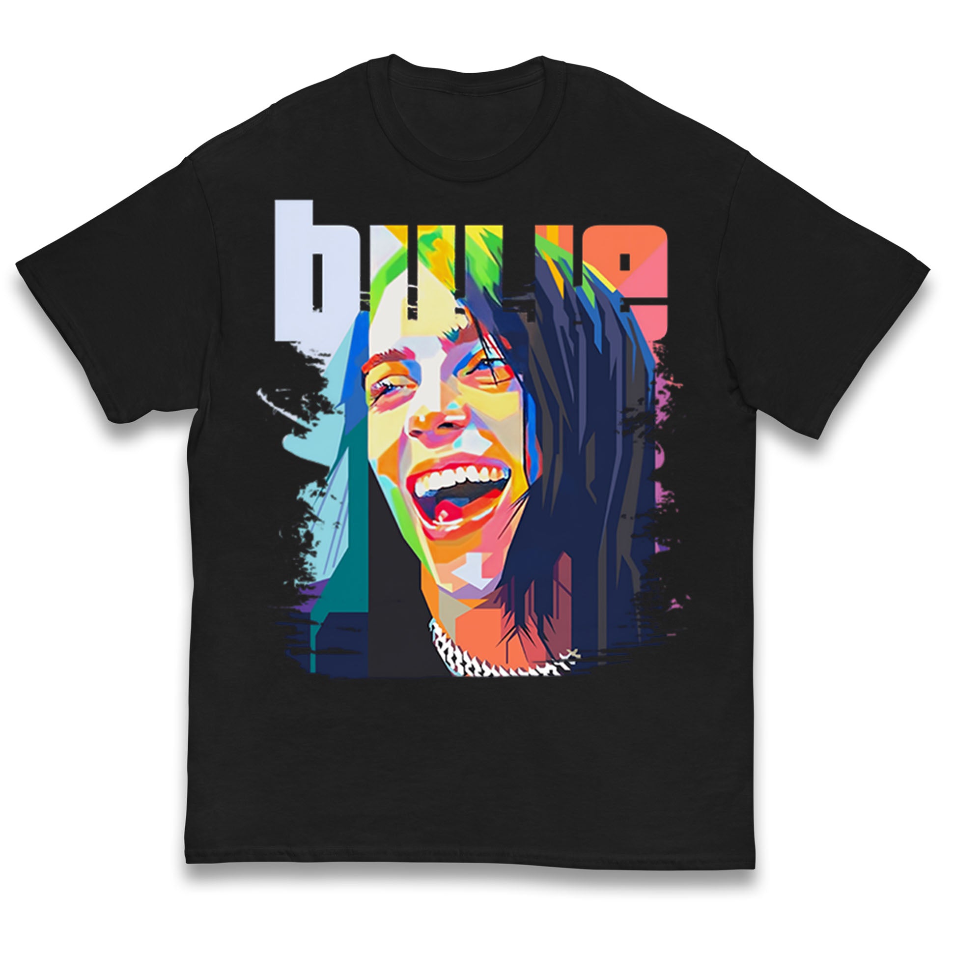 Billie Eilish Painting Kids T Shirt 