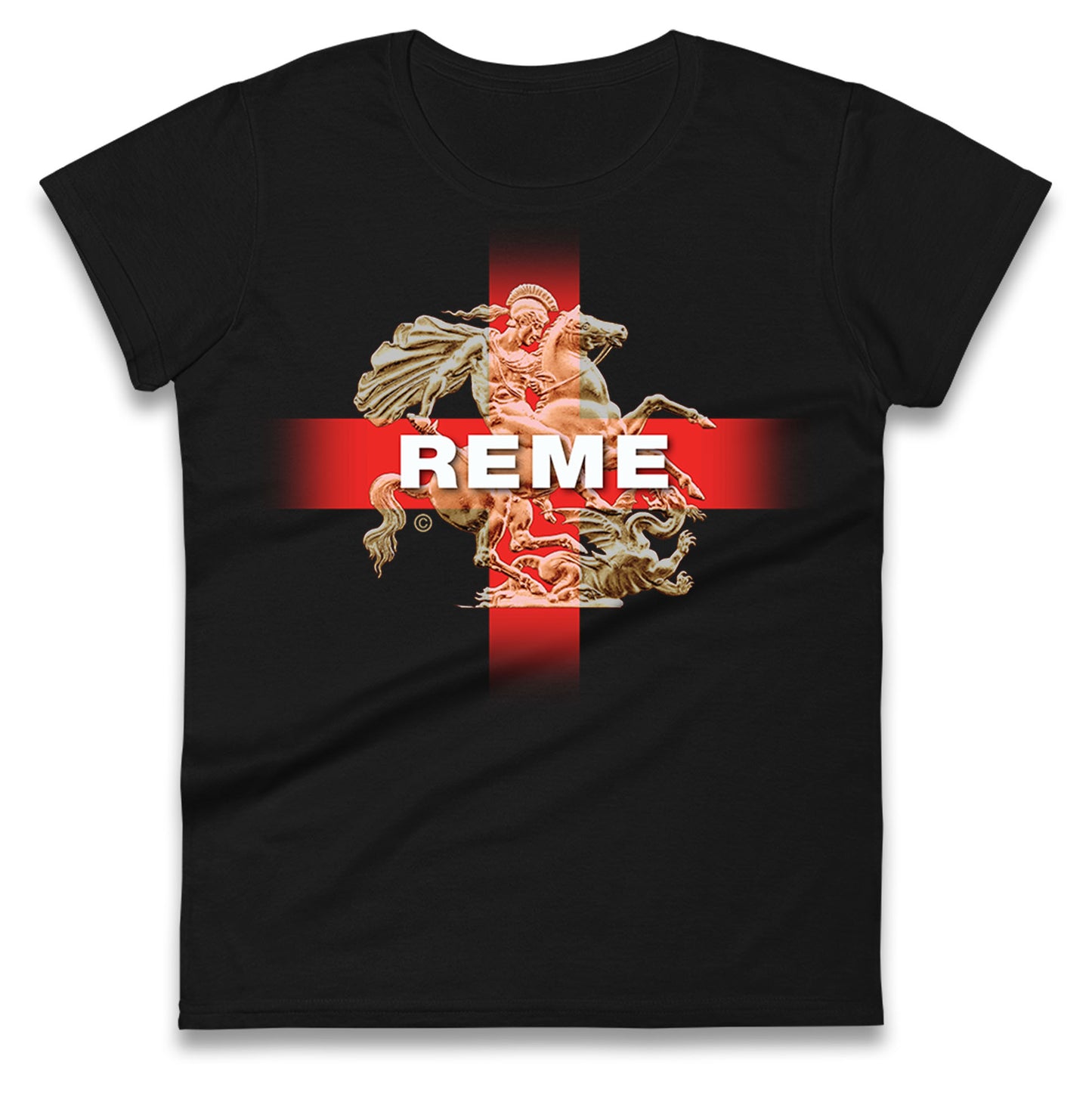 REME St George & The Dragon Womens Tee Top