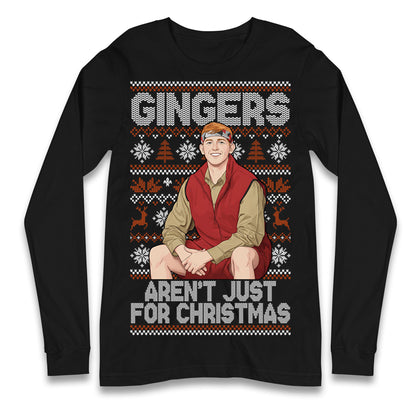 Angry Ginge Xmas Longsleeve T Shirt