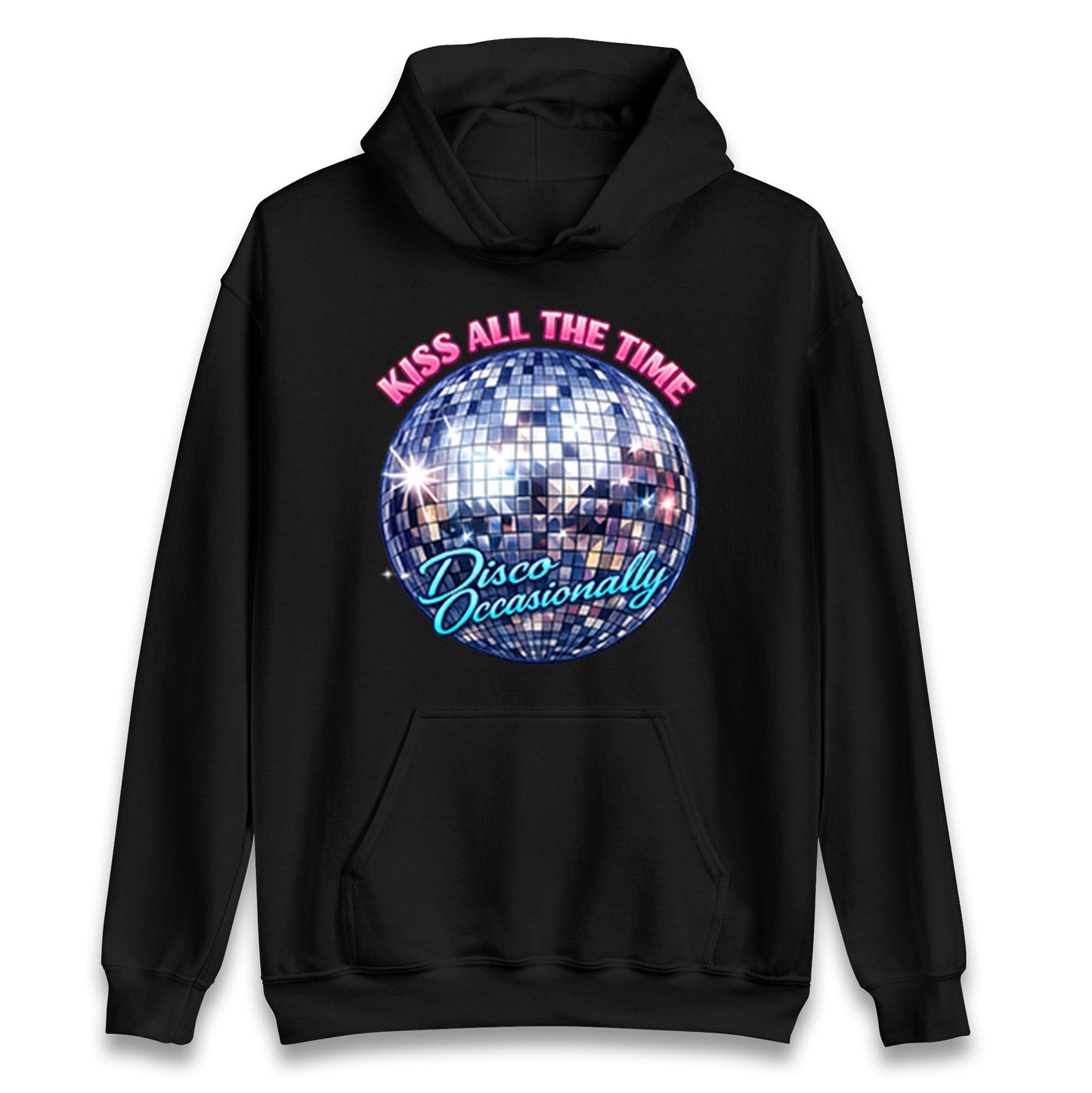 Kiss All The Time Disco Occasionally Hoodie