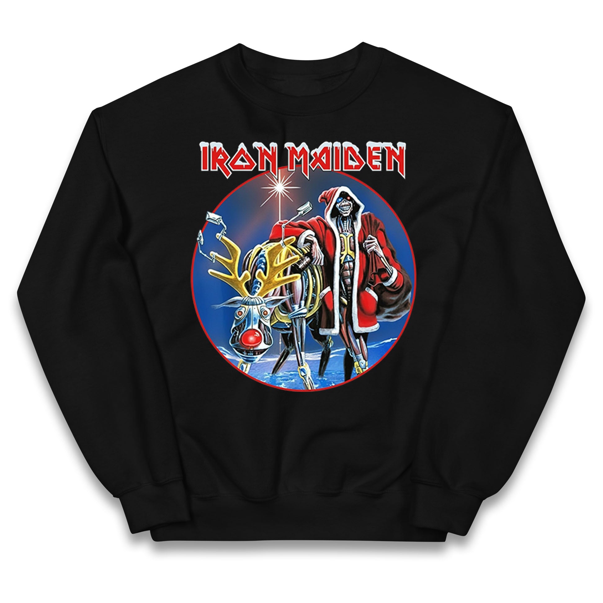 Iron Maiden Christmas Kids Jumper 