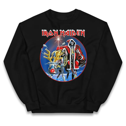 Iron Maiden Christmas Kids Jumper 
