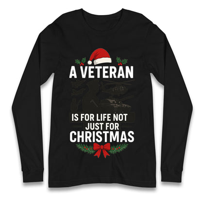 Veteran Christmas Longsleeve T Shirt 