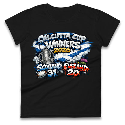 Scotland Calcutta Cup Winners 2026 Ladies Shirt