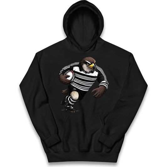 Newcastle Falcons 1997 Rugby Union Kids Hoodie