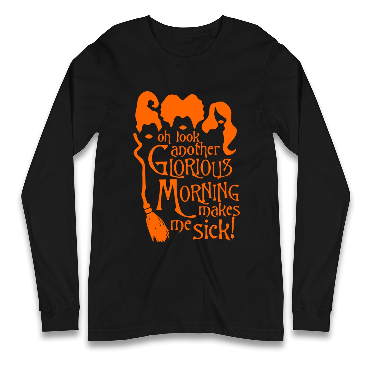 Sanderson Sisters Bad Witches Halloween Long Sleeve T Shirt