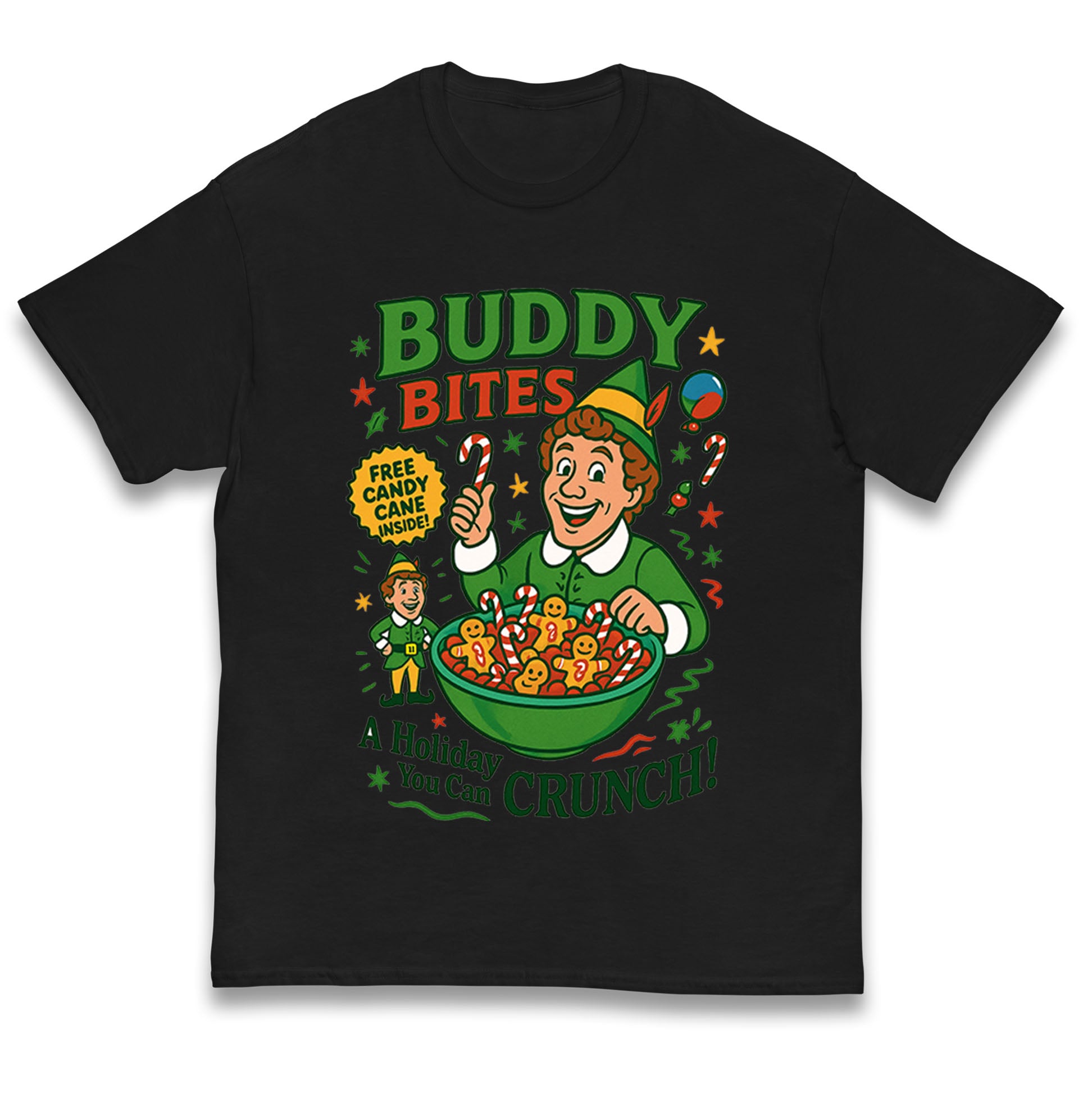 Elf Christmas Kids T Shirt