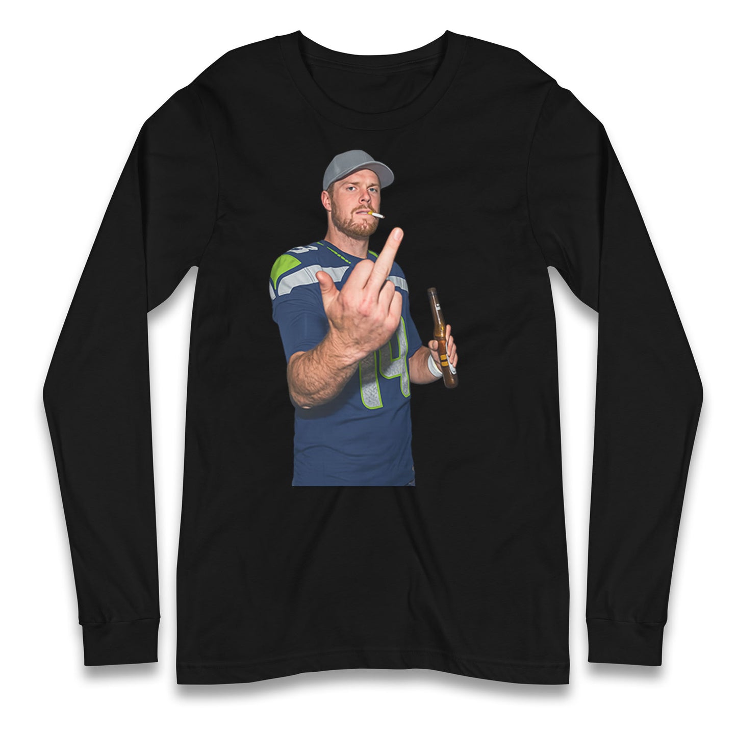 Steve Darnold Superbowl 2026 Longsleeve T Shirt 