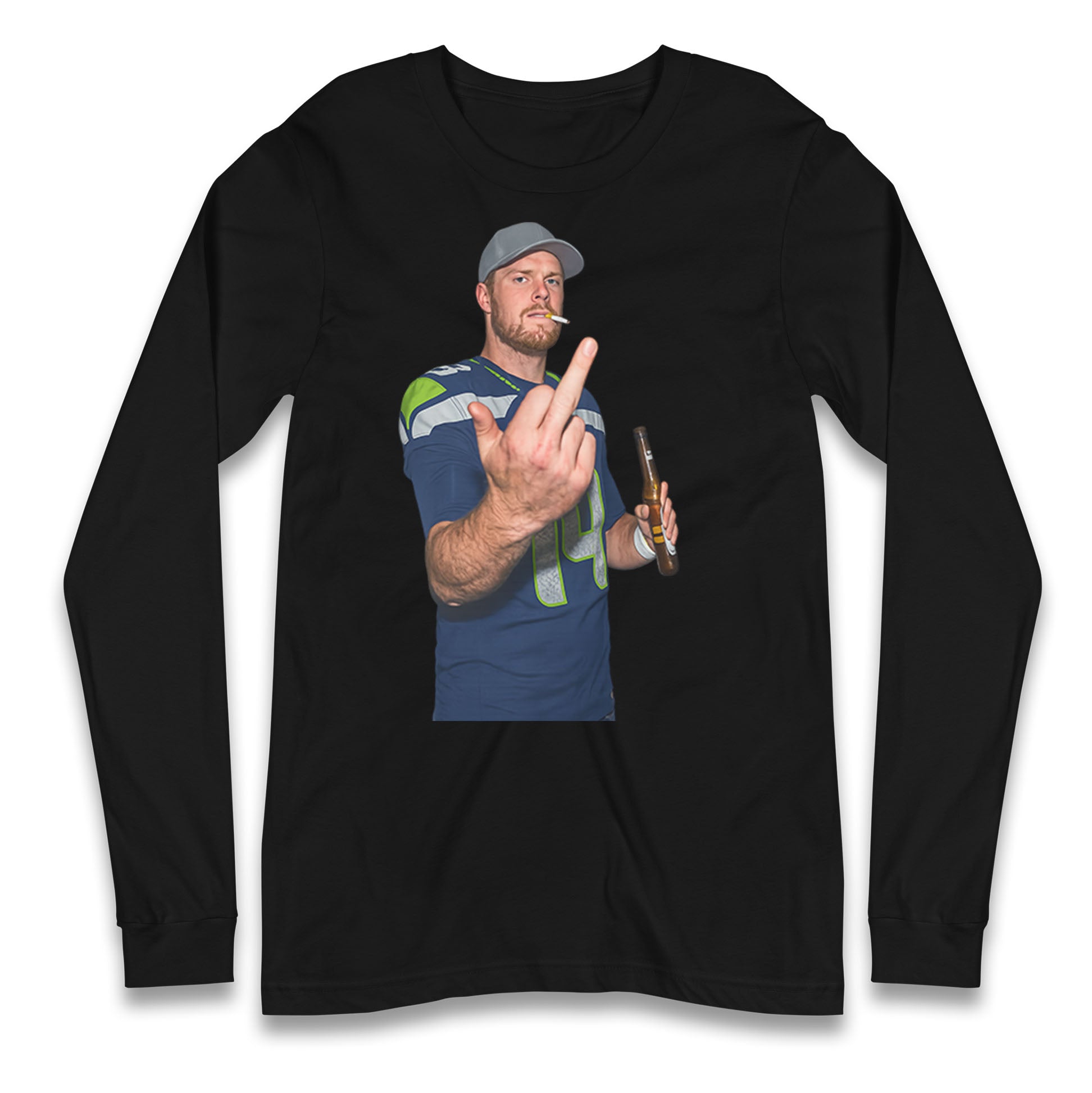 Steve Darnold Superbowl 2026 Longsleeve T Shirt 