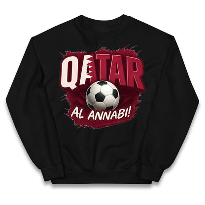 Qatar Retro World Cup Kids Jumper