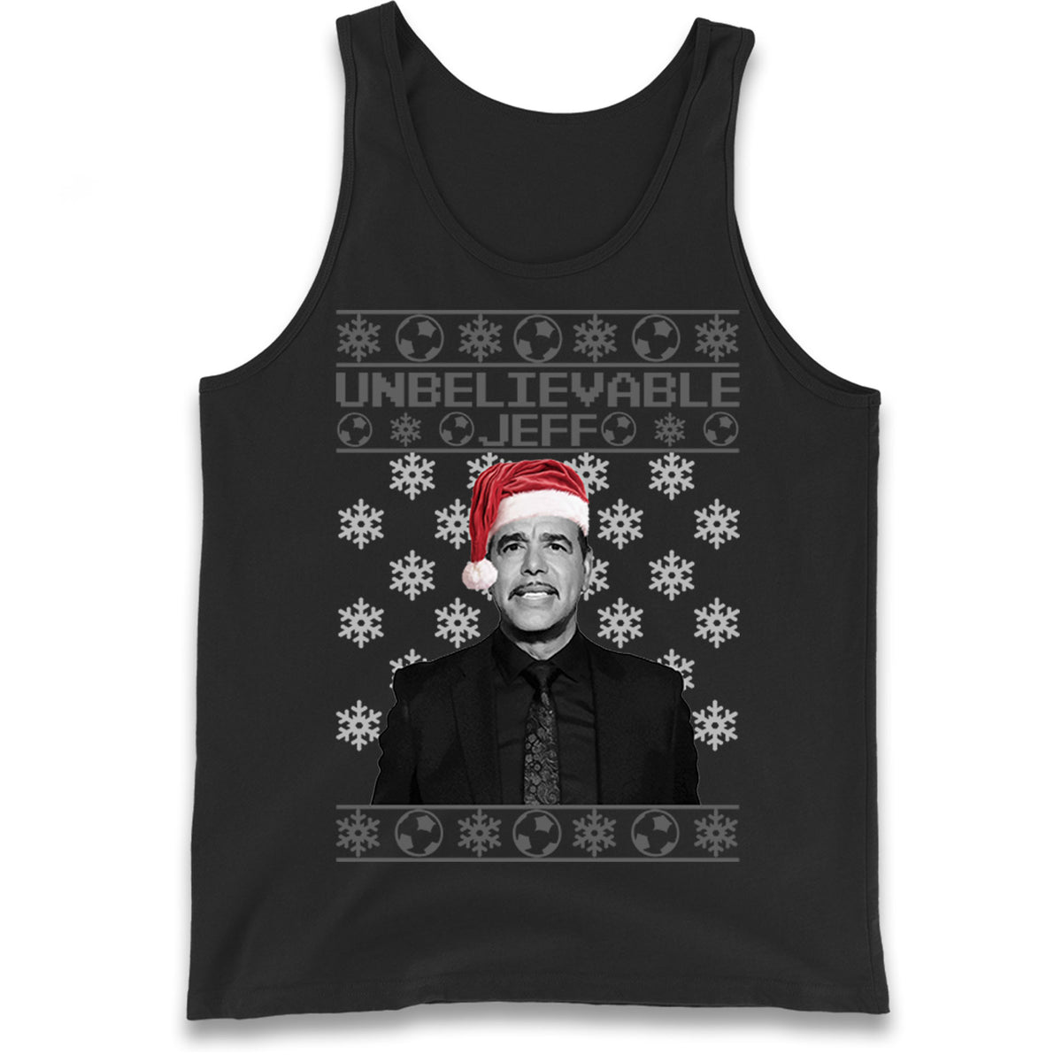chris kamara christmas tank top
