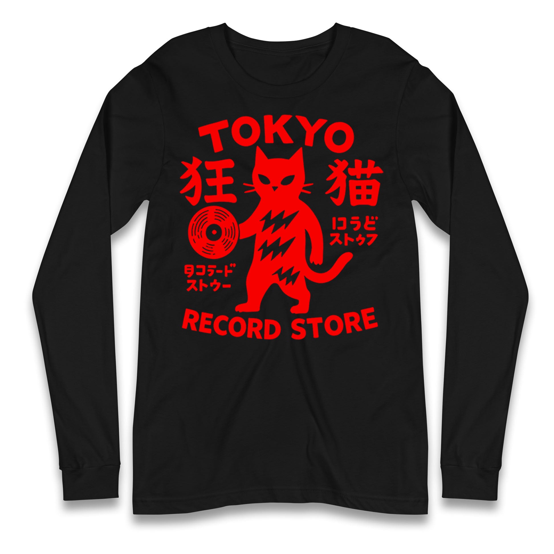 Tokyo Record Store Longsleeve T Shirt