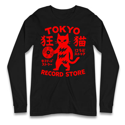 Tokyo Record Store Longsleeve T Shirt