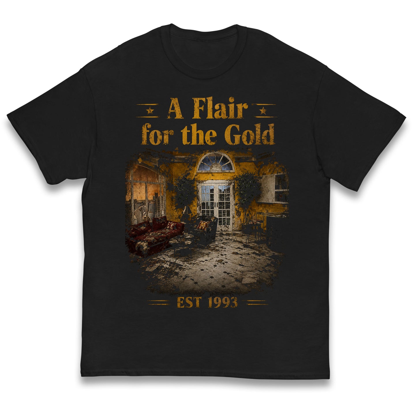 Ric Flair A Flair for The Gold Pro Wrestling WCW Kids T Shirt 