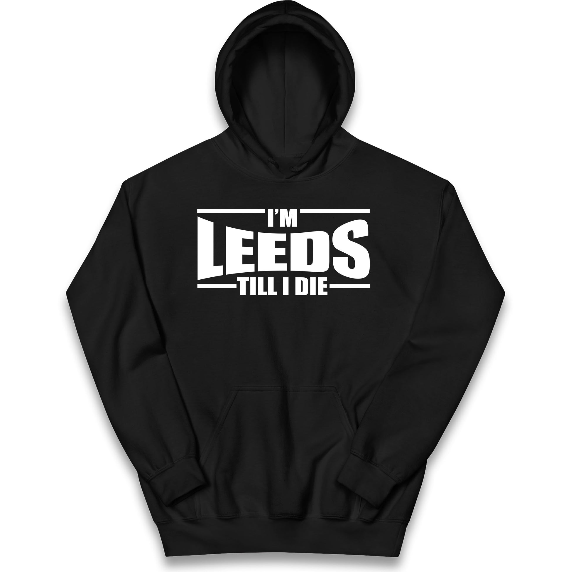 Leeds Till I Die Football Kids Hoodie