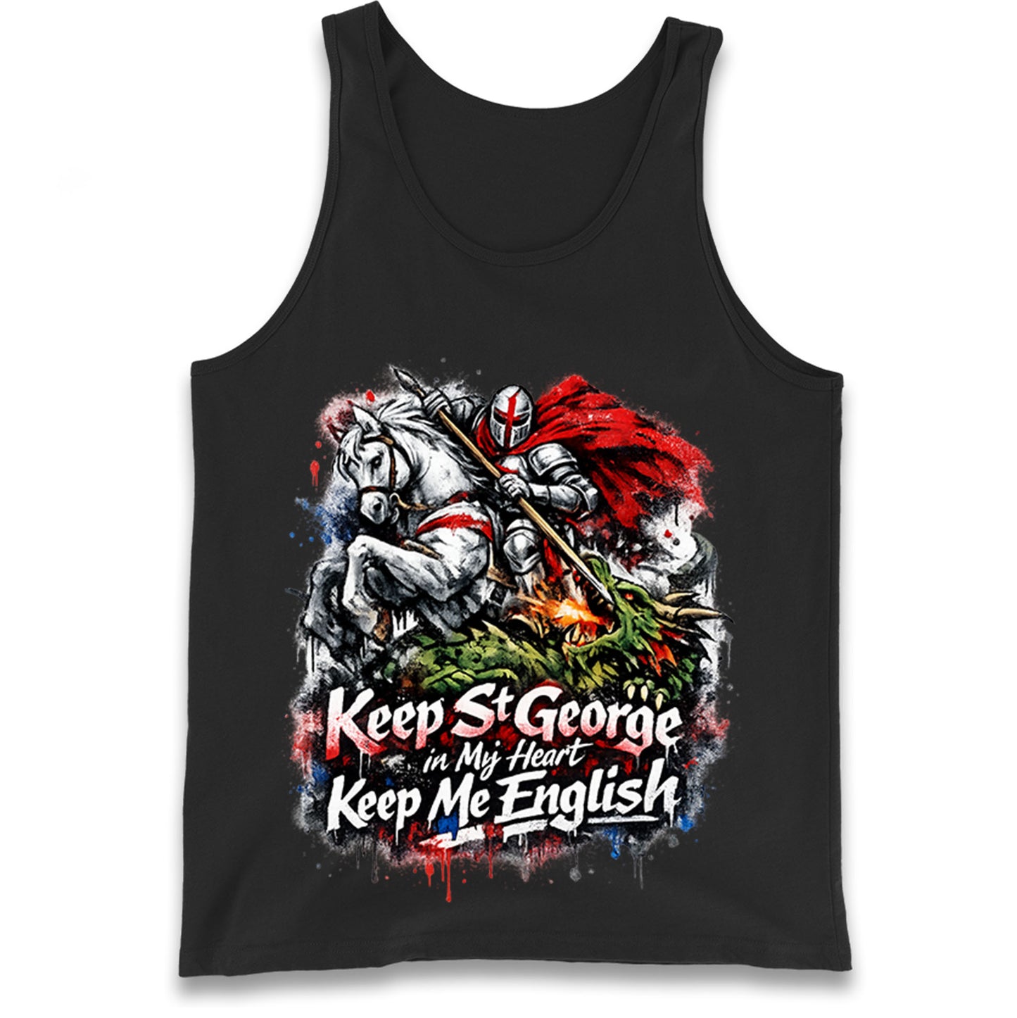 St gorges Cross Tank Top