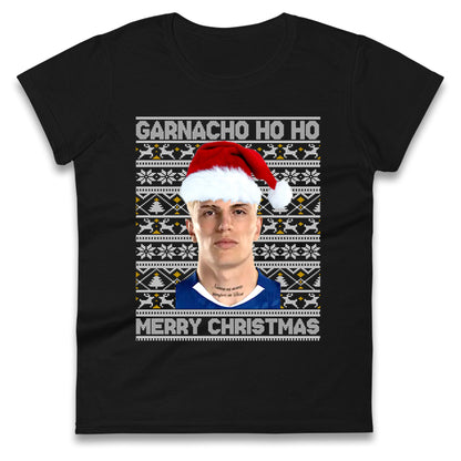 Garnacho Christmas Ladies T Shirt