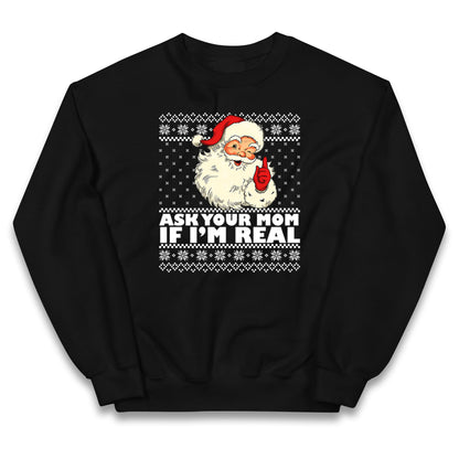 The Real Santa Kids Jumper