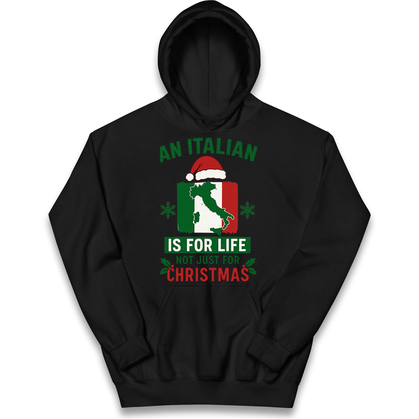 Italian Christmas Kids Hoodie