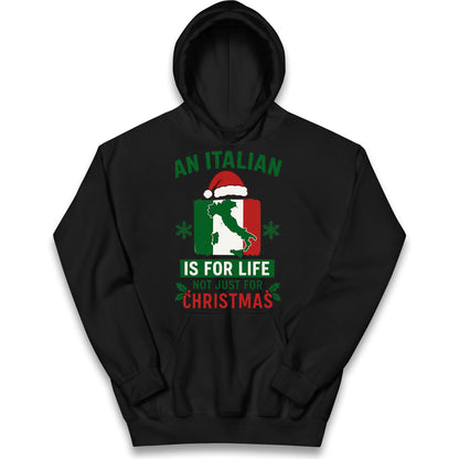 Italian Christmas Kids Hoodie
