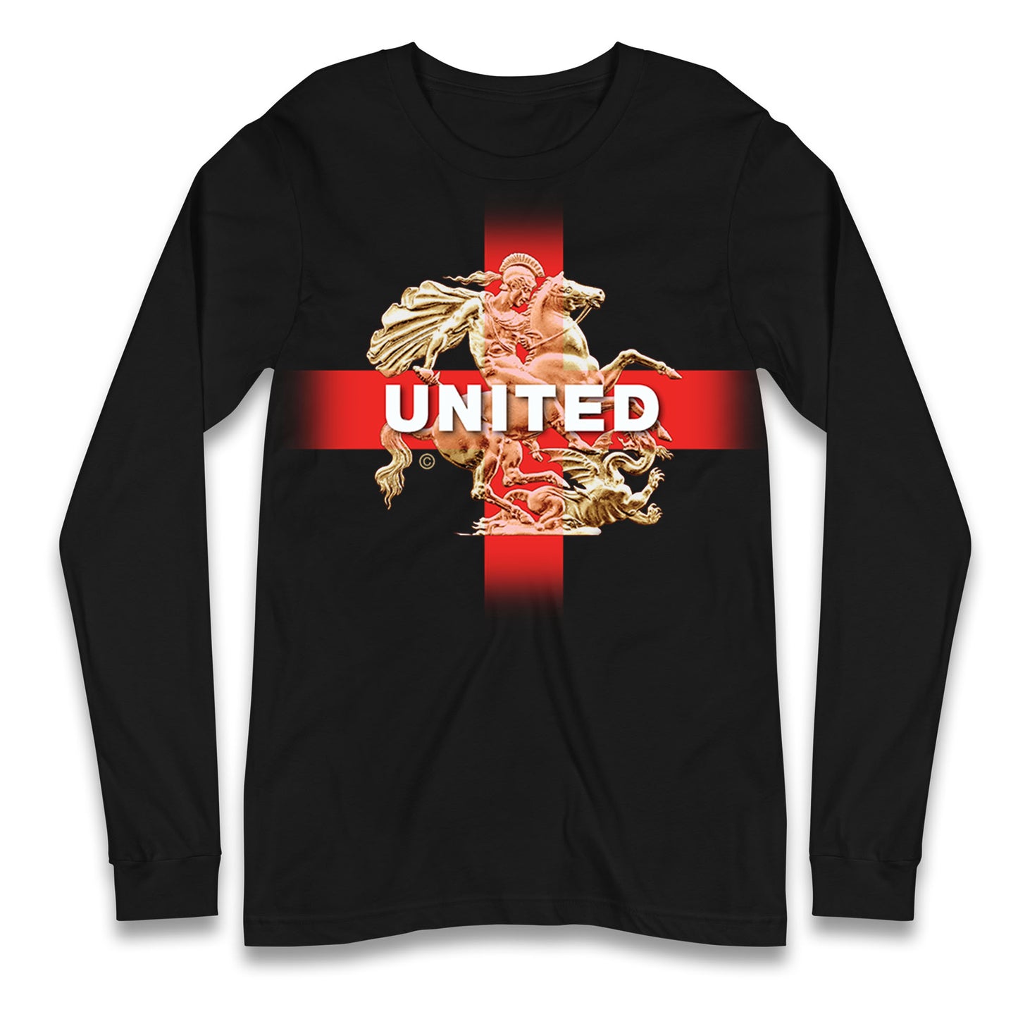 United St George & The Dragon Long Sleeve T Shirt