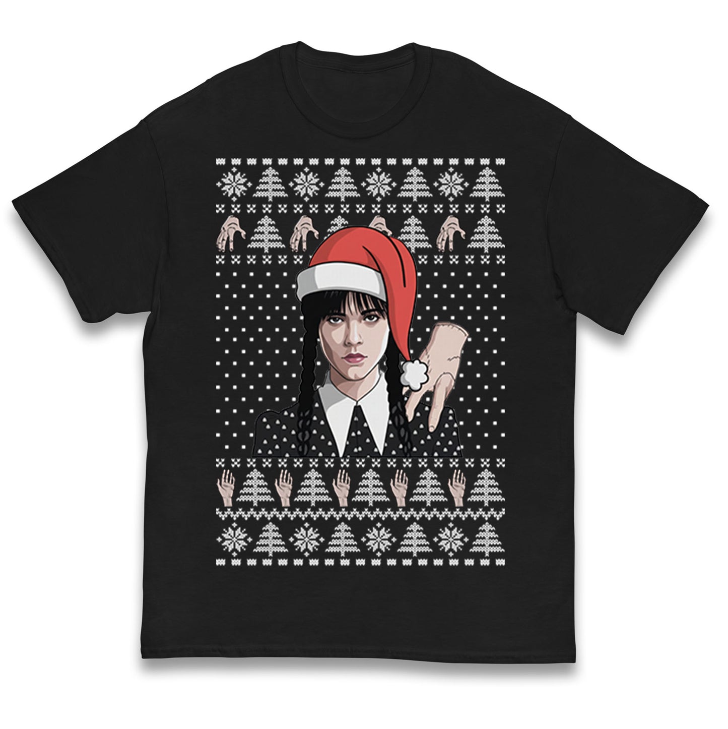 Wedensday Christmas Kids T Shirt