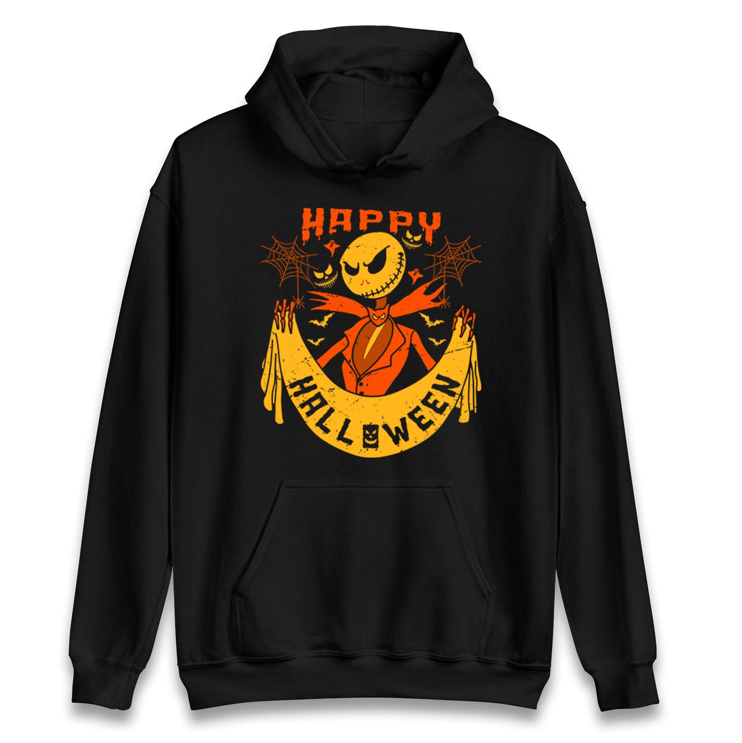 Jack Skellington Happy Halloween Unisex Hoodie