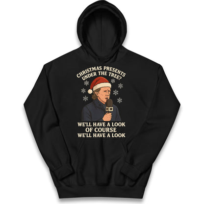 Steve McManaman Christmas Kids Hoodie