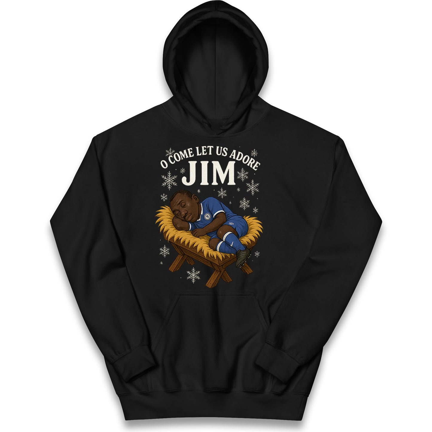 Retro Chelsea Christmas Kids Hoodie