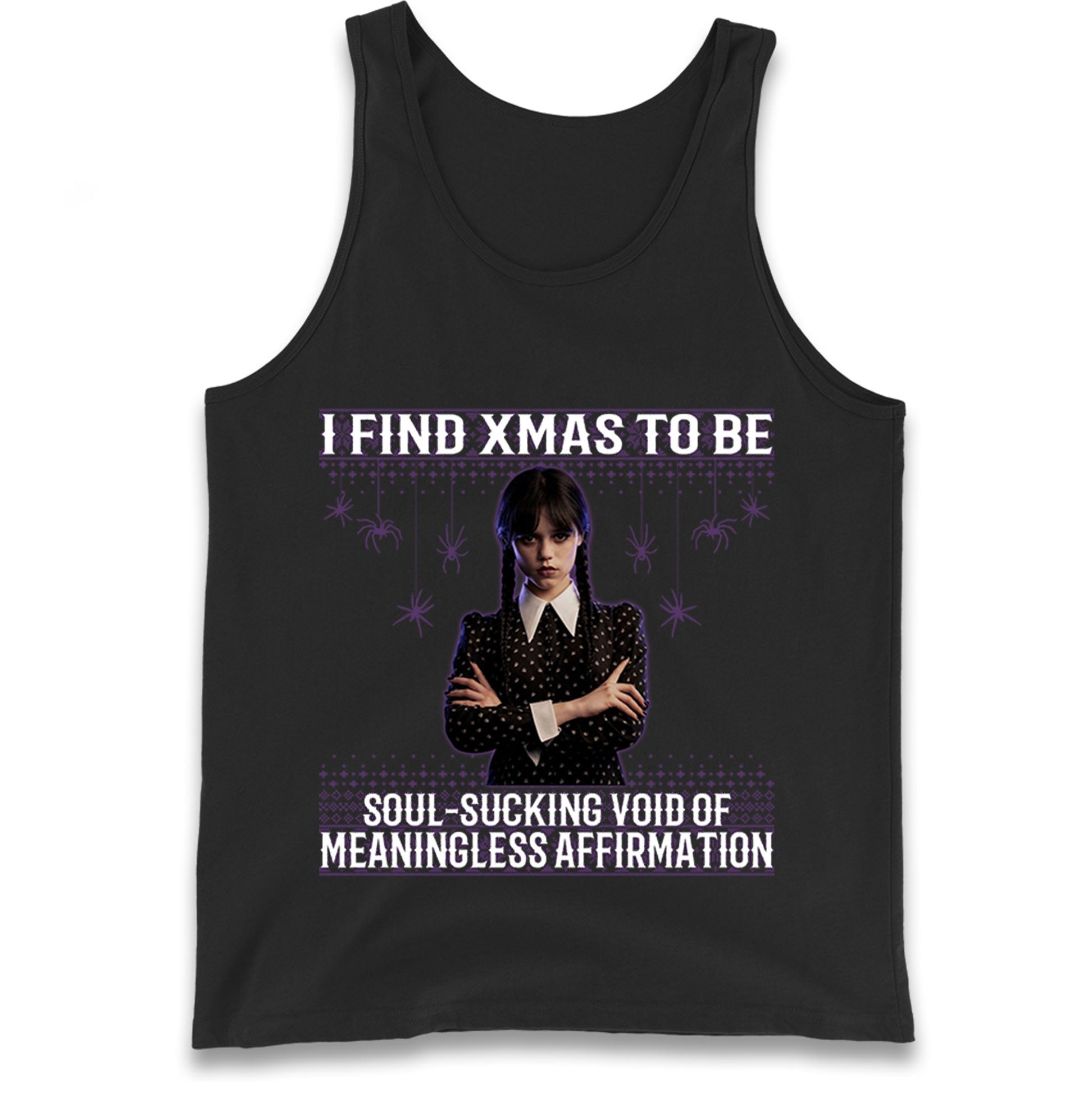 Wednesday Christmas Tank Top
