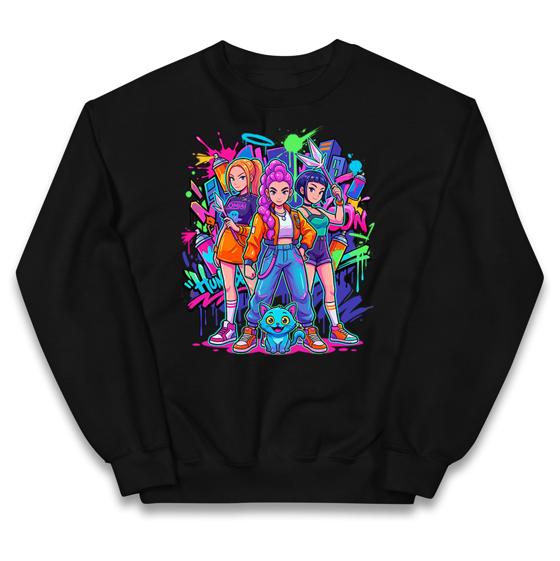 Demon Hunters Kids Jumper