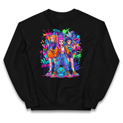 Demon Hunters Kids Jumper